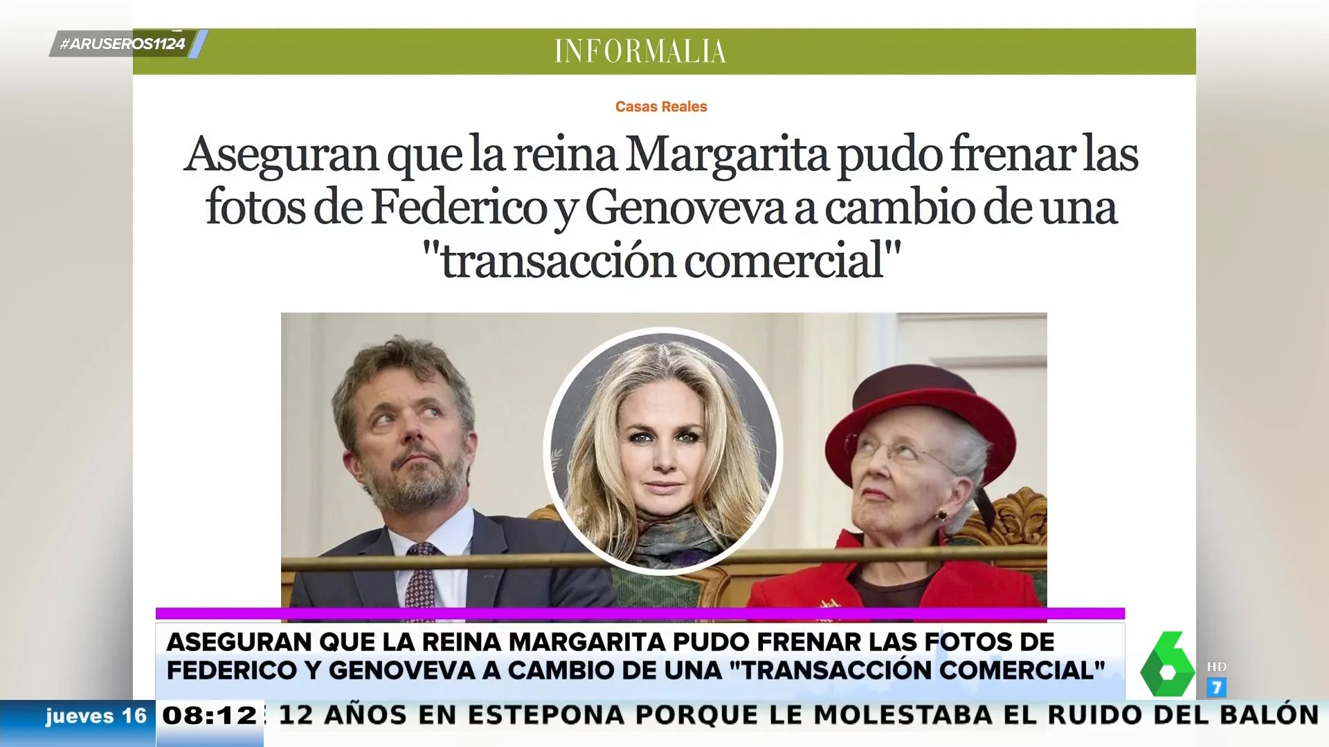 La reina Margarita habría retrasado su abdicación tras la polémica con Genoveva Casanova: "La relación entre Mary y Federico cada vez es más tensa"