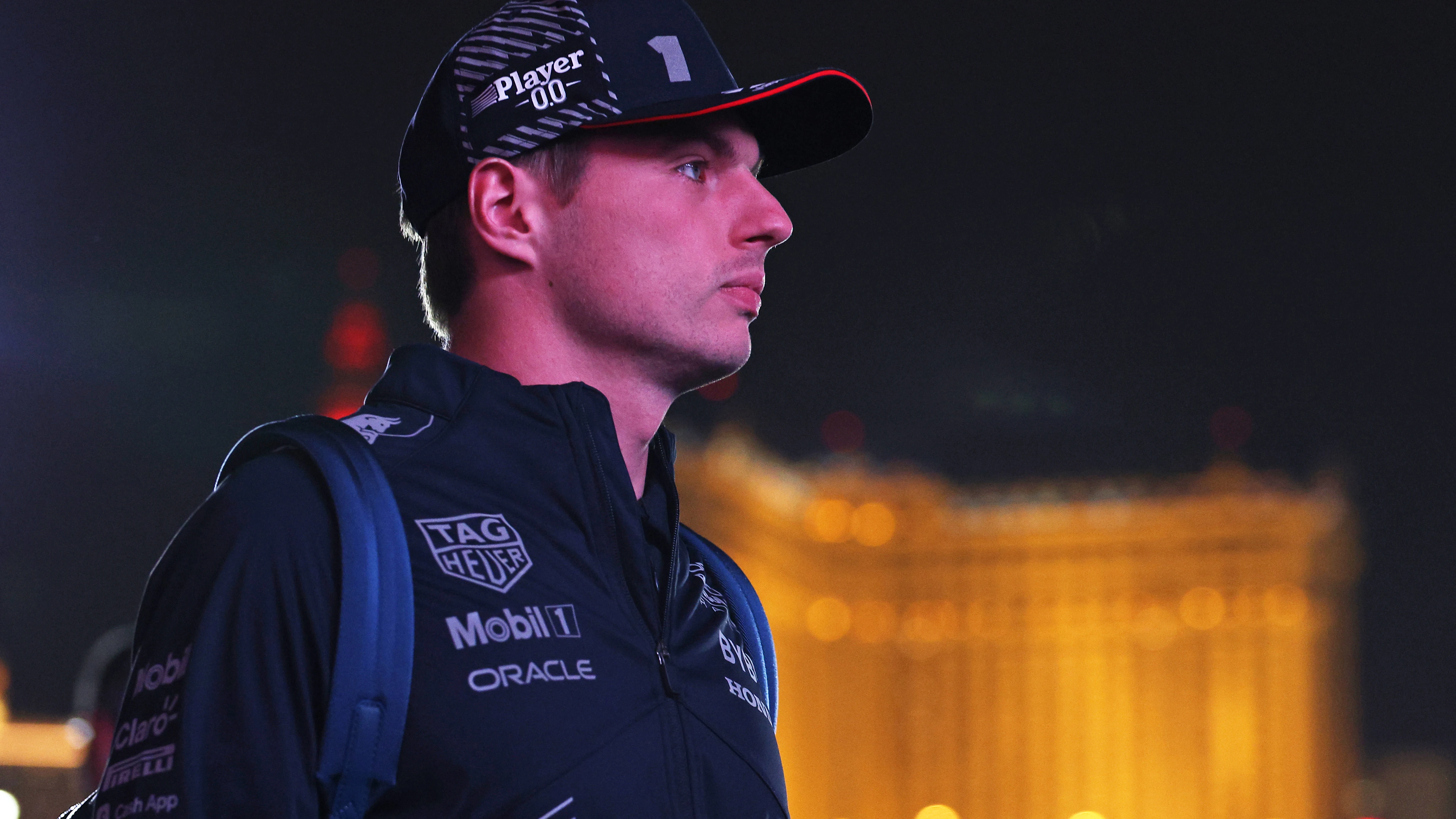 Max Verstappen en Las Vegas