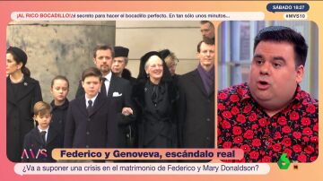 Alberto Guzmán critica a Federico de Dinamarca por pasar la noche en casa de Genoveva Casanova