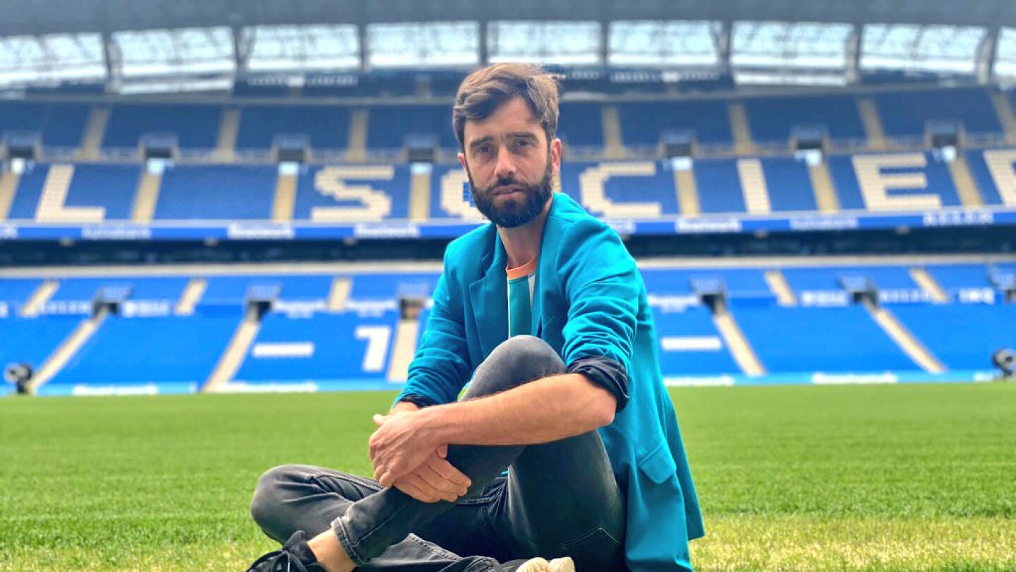 Zuhaitz Gurrutxaga en Anoeta, el estadio que le vio hacerse futbolista. Zuhaitz Gurrutxaga en Anoeta, el estadio que le vio hacerse futbolista.