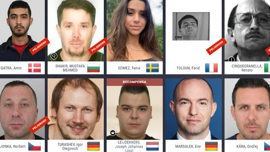Once de los 50 fugitivos más peligrosos de Europa. Once de los 50 fugitivos más peligrosos de Europa.