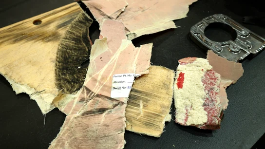 Daños del monoplaza de Carlos Sainz Daños del monoplaza de Carlos Sainz