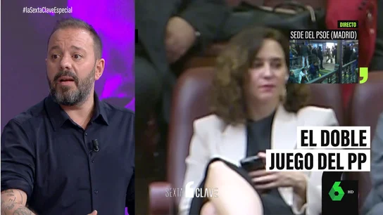 El periodista Antonio Maestre en laSexta Clave El periodista Antonio Maestre en laSexta Clave