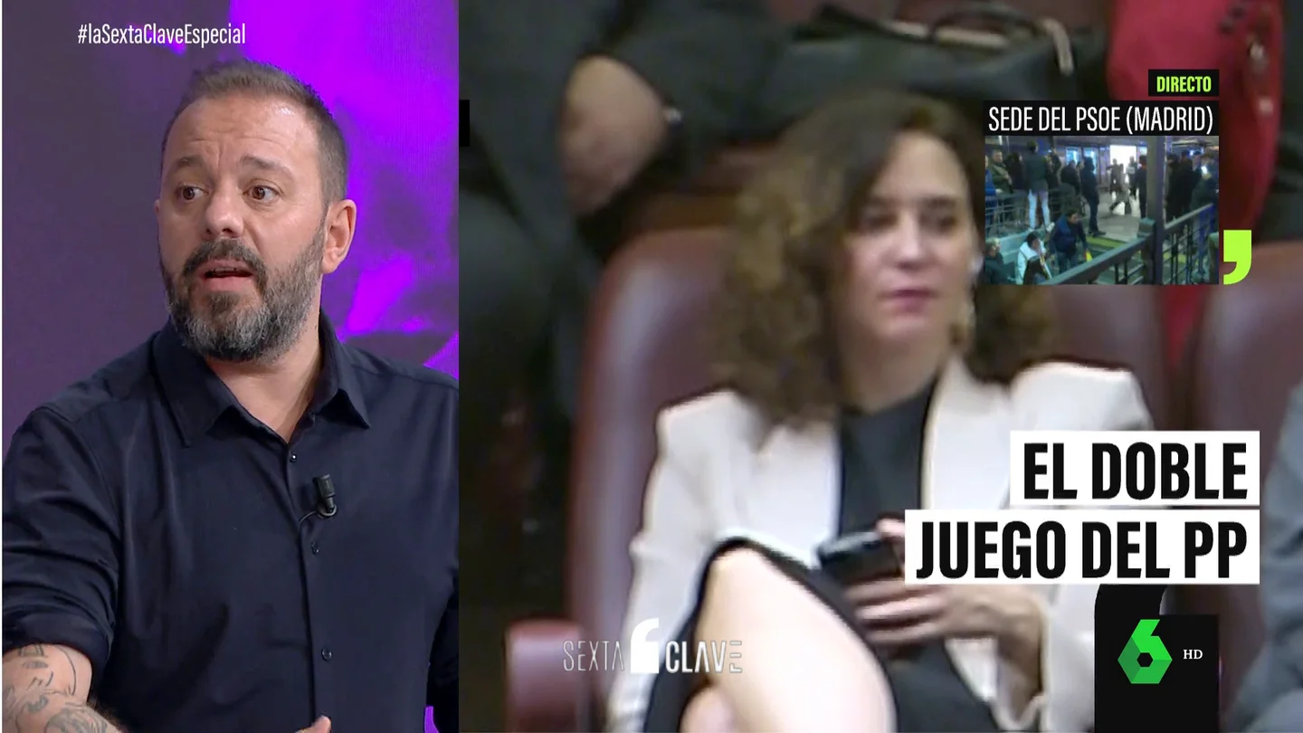 El periodista Antonio Maestre en laSexta Clave El periodista Antonio Maestre en laSexta Clave