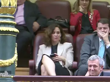 Vídeo manipulado - Isabel &#39;Heidi&#39; Ayuso responde a Pedro Sánchez desde la tribuna del Congreso