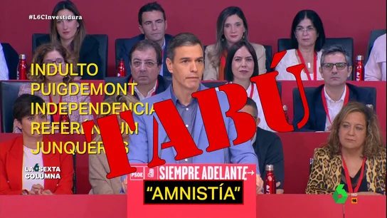 Cuando la palabra amnistía fue tabú para Pedro Sánchez En este vídeo, laSexta Columna analiza cómo se ha producido el cambio de opinión de Pedro Sánchez respecto a la amnistía y analiza con expertos qué efectos tendrá esta ley para la convivencia en Cataluña.