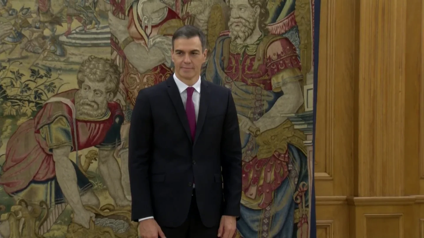 Pedro Sánchez, en Zarzuela Pedro Sánchez, en Zarzuela