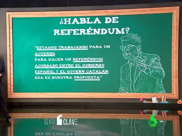 ¿Hablan Urkullu y Aragonès de un referéndum? LaSexta Clave analiza sus mensajes