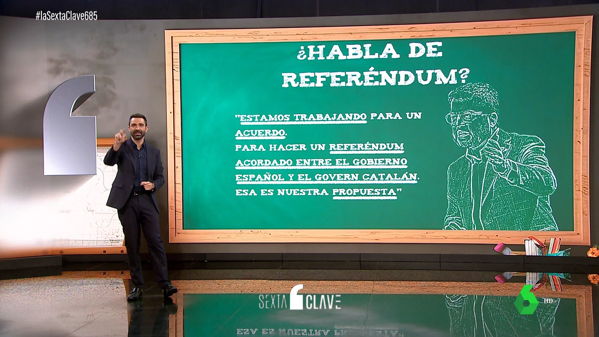 ¿Hablan Urkullu y Aragonès de un referéndum? LaSexta Clave analiza sus mensajes