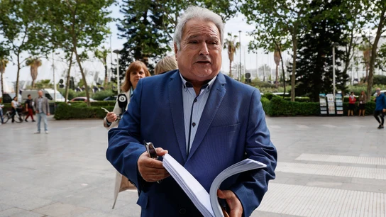 El expresidente de la Diputación y del PP de Valencia, Alfonso Rus, a su llegada al juicio del 'caso Imelsa' El expresidente de la Diputación y del PP de Valencia, Alfonso Rus, a su llegada al juicio del 'caso Imelsa'