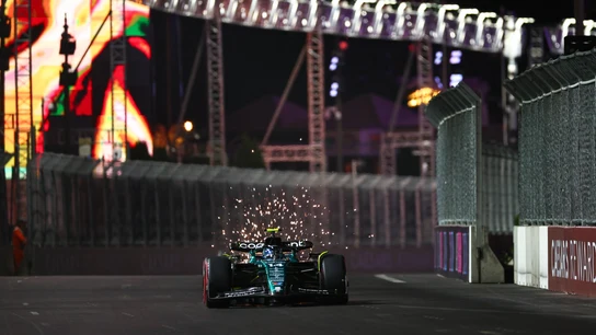 Fernando Alonso en Las Vegas Fernando Alonso en Las Vegas