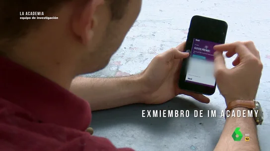 Un extrabajador de IM Academy en un programa de Equipo de Investigación en 2022 Un extrabajador de IM Academy en un programa de Equipo de Investigación en 2022