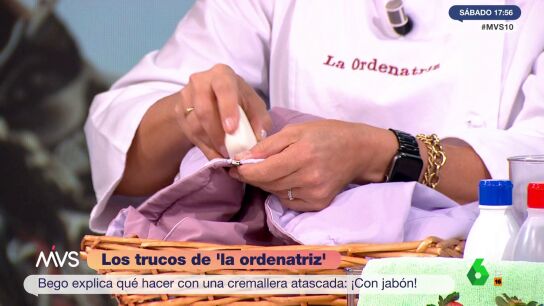 Bego&ntilde;a 'La Ordenatriz' explica el remedio de la abuela que nunca falla para desatascar cremalleras