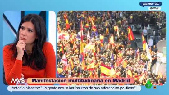 Feij&oacute;o y Abascal "quieren ir contra la amnist&iacute;a por caminos paralelos que no se cruzan": la reflexi&oacute;n de Mar&iacute;a Llapart