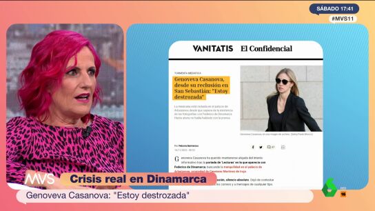 Genoveva Casanova rompe su silencio tras sus fotos con Federico de Dinamarca