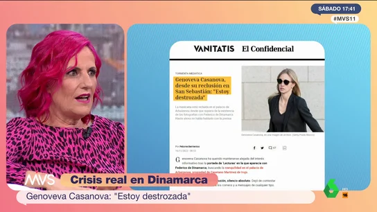 Genoveva Casanova rompe su silencio tras sus fotos con Federico de Dinamarca Genoveva Casanova rompe su silencio tras sus fotos con Federico de Dinamarca