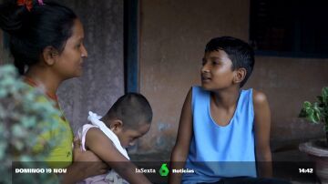 Prashant, el niño nepalí que ayuda la Fundación Vicente Ferrer