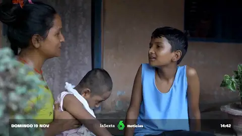 Prashant, el niño nepalí que ayuda la Fundación Vicente Ferrer
