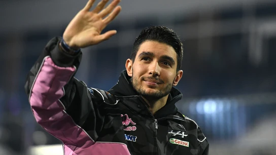 Esteban Ocon, en Las Vegas Esteban Ocon, en Las Vegas