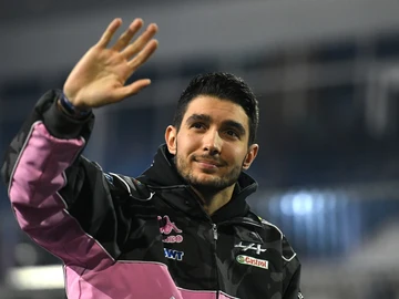 Esteban Ocon, en Las Vegas Esteban Ocon, en Las Vegas