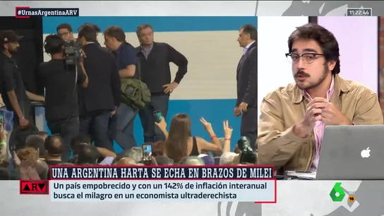 ¿Por qué Milei ha conseguido ganar las elecciones en Argentina? Eduardo Saldaña lo explica ¿Por qué Milei ha conseguido ganar las elecciones en Argentina? Eduardo Saldaña lo explica