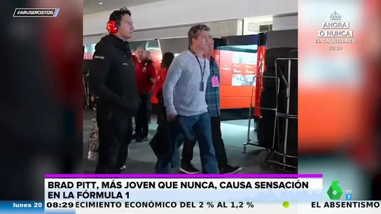 Brad Pitt arrasa al acudir a la Fórmula 1: "Está más joven que nunca" Brad Pitt arrasa al acudir a la Fórmula 1: "Está más joven que nunca"