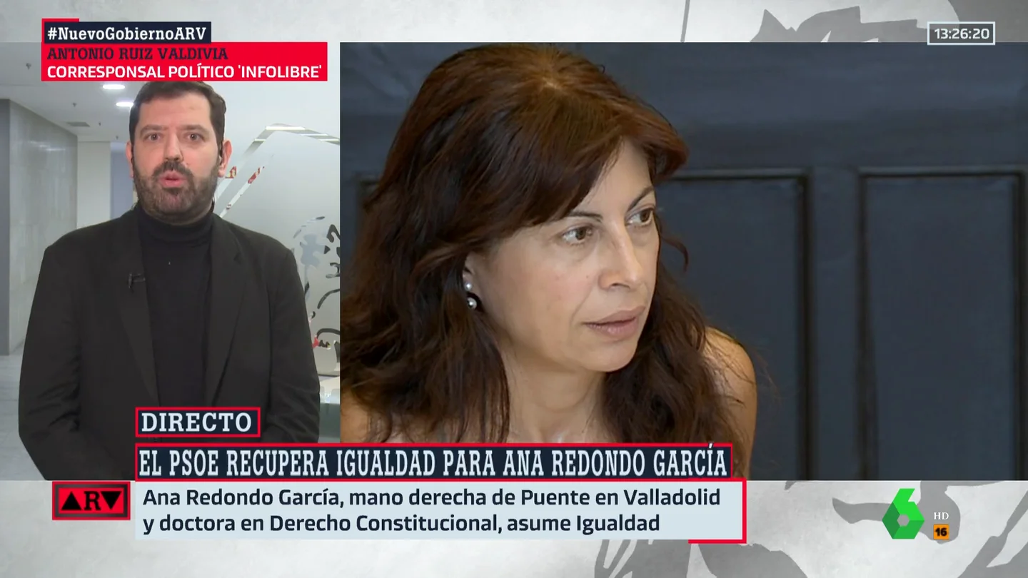 "Precisa y discreta": así describen a Ana Redondo, nueva ministra de Igualdad "Precisa y discreta": así describen a Ana Redondo, nueva ministra de Igualdad