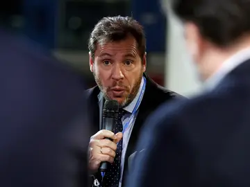 Óscar Puente, en una mesa de debate durante la Cumbre del Clima en Madrid