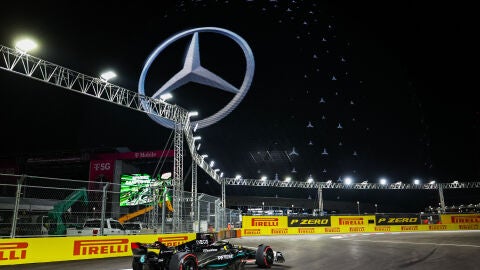 Mercedes en el GP de Las Vegas 2023
