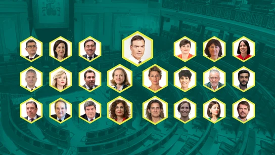 El nuevo Gobierno de Pedro Sánchez con sus 22 ministros El nuevo Gobierno de Pedro Sánchez con sus 22 ministros