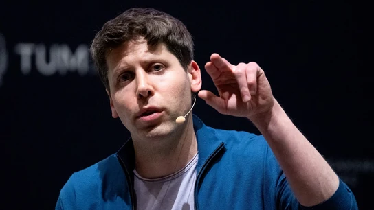 Imagen de archivo de Sam Altman. Imagen de archivo de Sam Altman.
