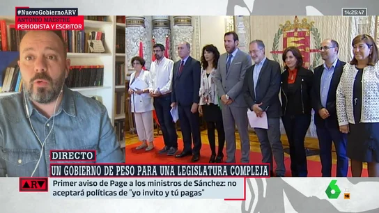 Antonio Maestre analiza el significado de los ministros elegidos por Sánchez: "Es la no rendición al independentismo" Antonio Maestre analiza el significado de los ministros elegidos por Sánchez: "Es la no rendición al independentismo"