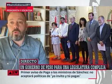 Antonio Maestre analiza el significado de los ministros elegidos por Sánchez: &quot;Es la no rendición al independentismo&quot;
