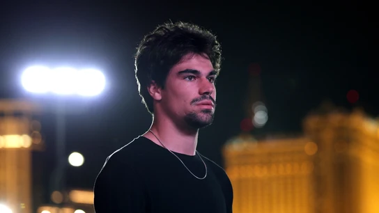 Lance Stroll en Las Vegas Lance Stroll en Las Vegas