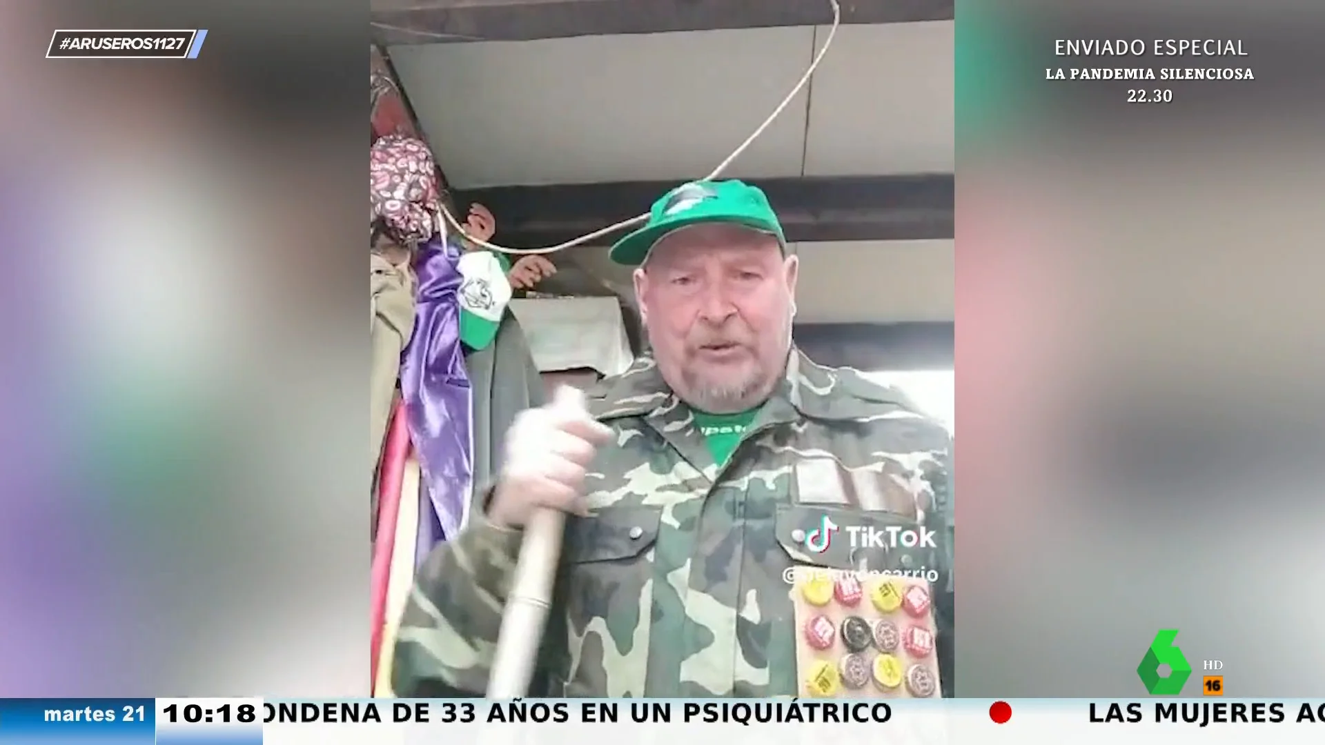 El enfado del asturiano viral con los políticos: "Los que estamos en medio lo estamos pasando mal y vosotros descojonados"