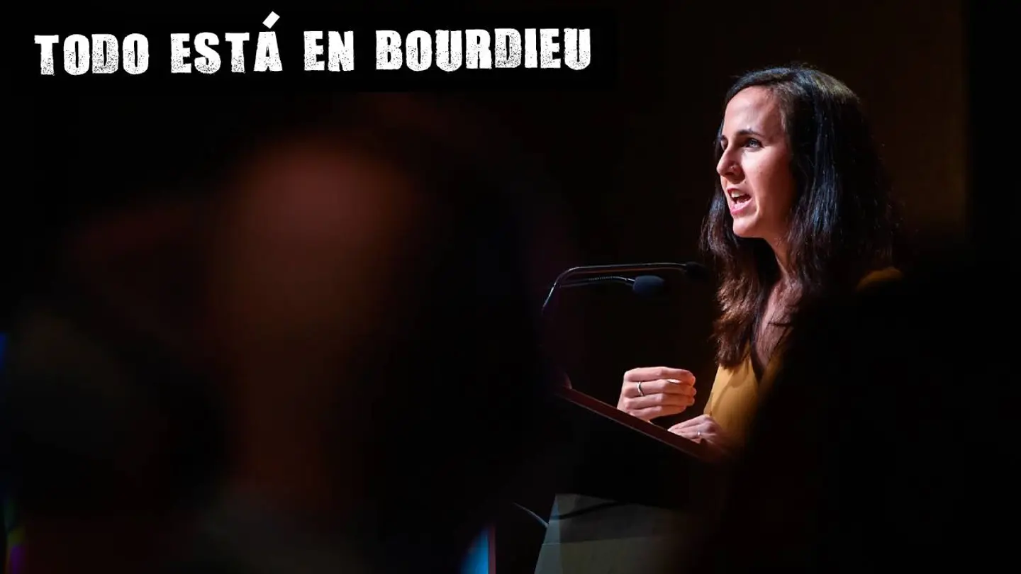 Ione Belarra, en un acto en octubre 2023. Ione Belarra, en un acto en octubre 2023.