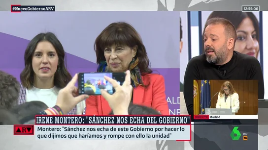 ARV- Maestre, sobre Irene Montero ARV- Maestre, sobre Irene Montero