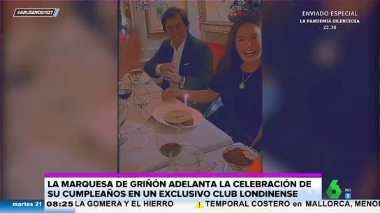 Tamara Falcó cumple 42 años con Íñigo Onieva en un exclusivo local de Londres frecuentado por el príncipe Harry y Meghan Markle Tamara Falcó cumple 42 años con Íñigo Onieva en un exclusivo local de Londres frecuentado por el príncipe Harry y Meghan Markle