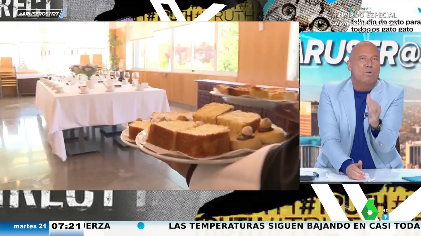 Alfonso Arús, contra las propinas en hostelería: "Le estoy solventando la papeleta al empresario que no paga bien al trabajador" Alfonso Arús, contra las propinas en hostelería: "Le estoy solventando la papeleta al empresario que no paga bien al trabajador"