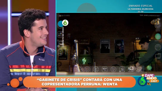 'Nanísimo' desvela en Zapeando quién le acompañará en 'Gabinete de crisis': "Es la estrella absoluta" 'Nanísimo' desvela en Zapeando quién le acompañará en 'Gabinete de crisis': "Es la estrella absoluta"