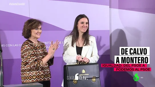 Montero y Belarra rompen la tradición 'amigable' del traspaso de carteras entre ministros Montero y Belarra rompen la tradición 'amigable' del traspaso de carteras entre ministros