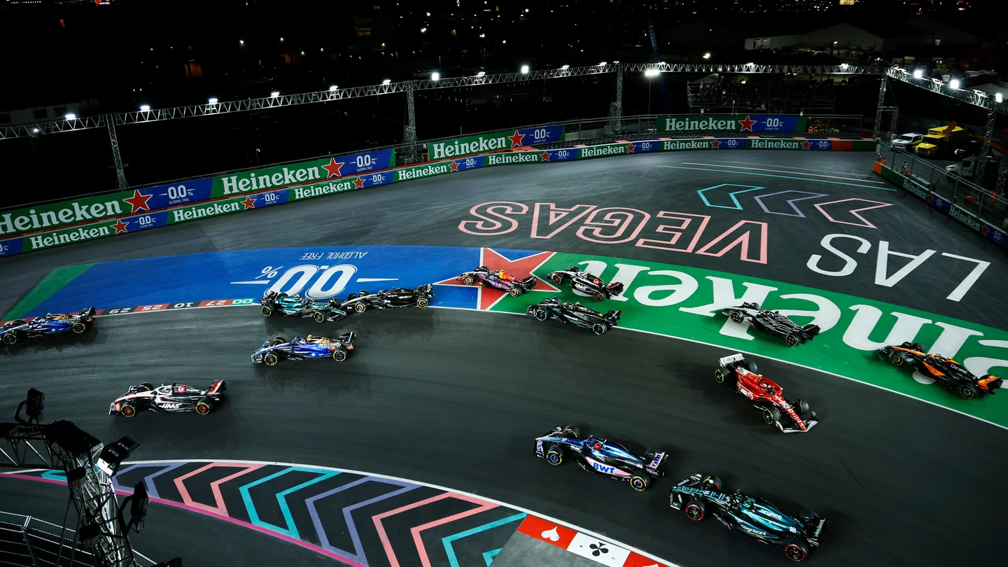 Salida del GP de Las Vegas Salida del GP de Las Vegas