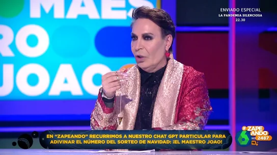 ¿Cuál será el Gordo de la Lotería de Navidad? El Maestro Joao anuncia el número ganador en Zapeando ¿Cuál será el Gordo de la Lotería de Navidad? El Maestro Joao anuncia el número ganador en Zapeando
