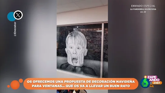 La increíble y laboriosa propuesta para decorar las ventanas de la manera más navideña posible La increíble y laboriosa propuesta para decorar las ventanas de la manera más navideña posible