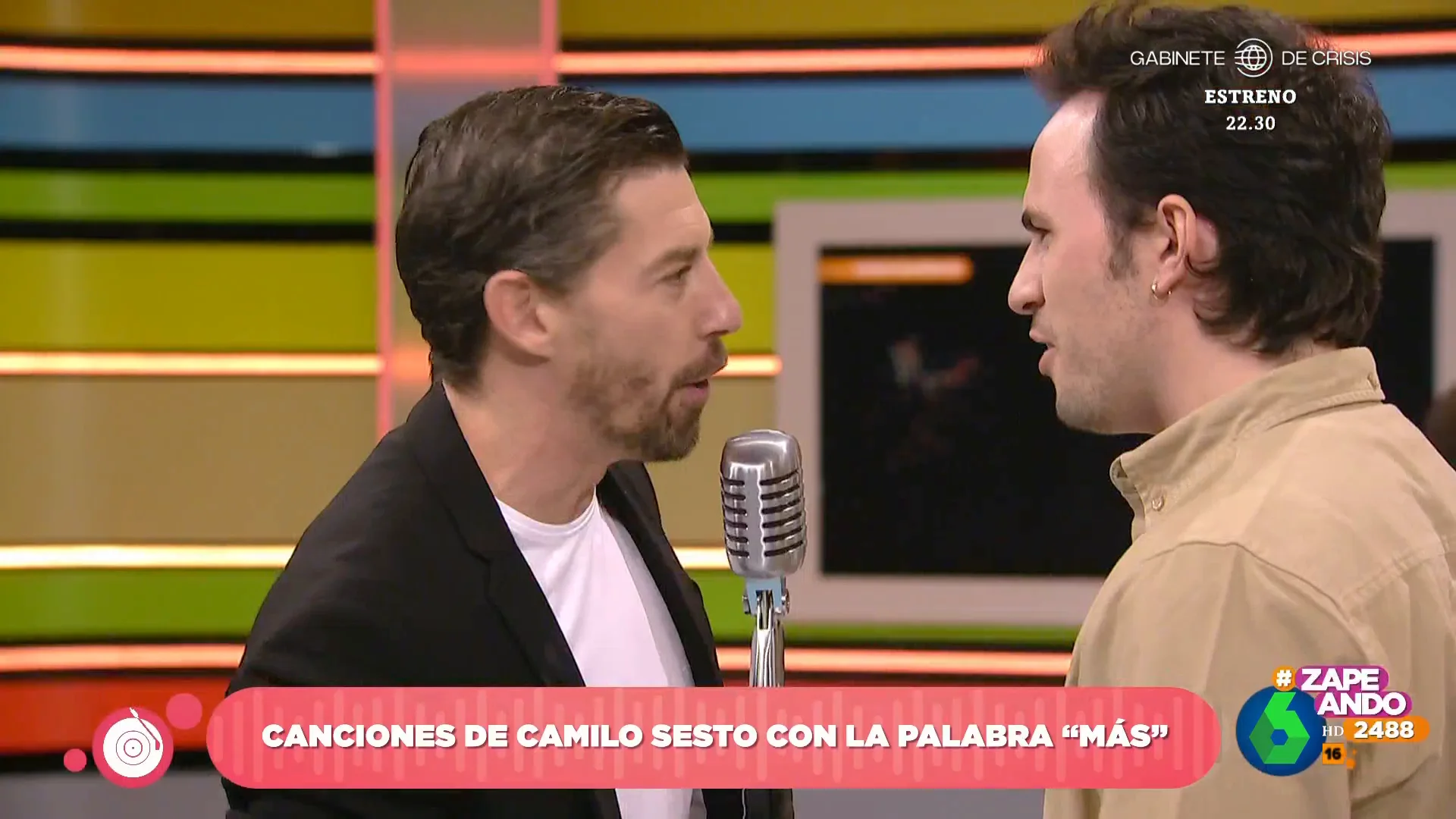 Los protagonistas de 'Camilo Superstar' ponen a prueba su "camilosestología" en Zapeando