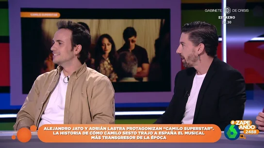 Adrián Lastra y Alejandro Jato presentan 'Camilo Superstar', la serie sobre el estreno de 'Jesucristo Superstar' Adrián Lastra y Alejandro Jato presentan 'Camilo Superstar', la serie sobre el estreno de 'Jesucristo Superstar'