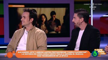 Adrián Lastra y Alejandro Jato presentan 'Camilo Superstar', la serie sobre el estreno de 'Jesucristo Superstar'