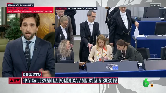 El debate en la Eurocámara sobre la amnistía en España no tendrá votación porque "no hay una ley aprobada" El debate en la Eurocámara sobre la amnistía en España no tendrá votación porque "no hay una ley aprobada"