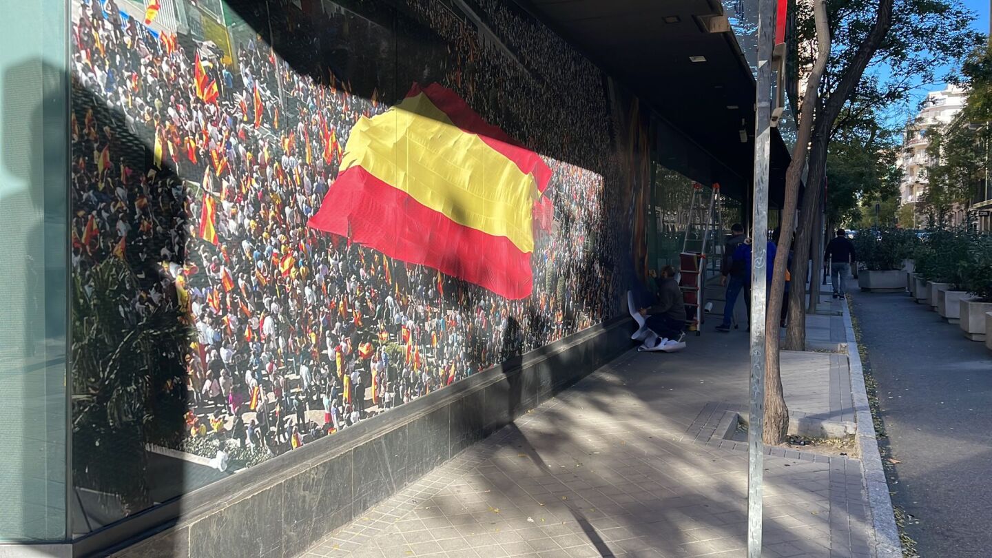 Sede del PP en la madrileña calle Génova