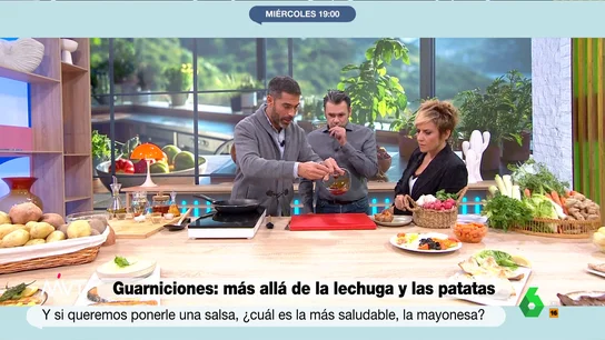Pablo Ojeda prepara salsa teriyaki en Más Vale Tarde Pablo Ojeda prepara salsa teriyaki en Más Vale Tarde